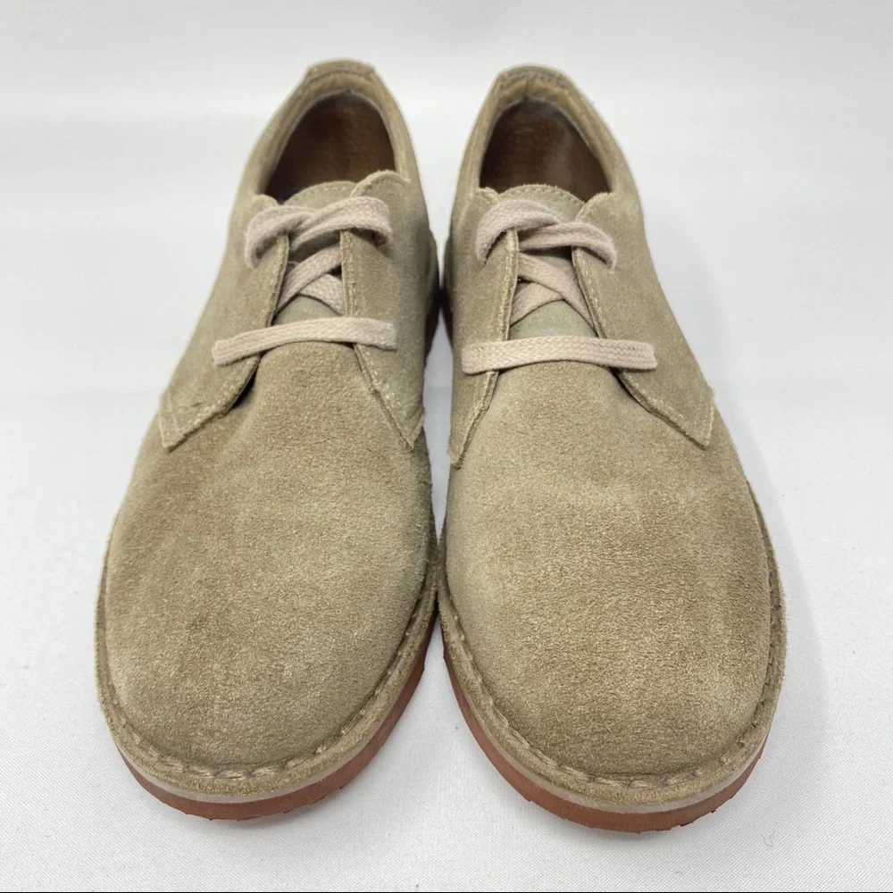 L.L. Bean Suede Oxford Shoes Tan
